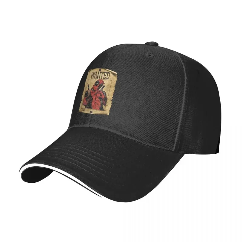Deadpool "Wanted" Baseball Cap - Merc on the Run Style