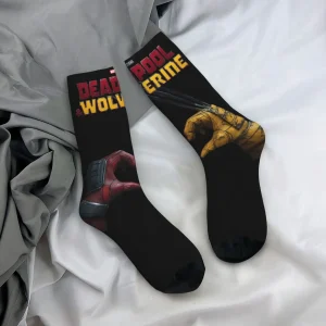 Close-Up Deadpool & Wolverine Socks