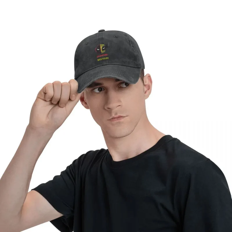 Deadpool & Wolverine Split Logo Baseball Cap - Dynamic Duo Style - Image 4
