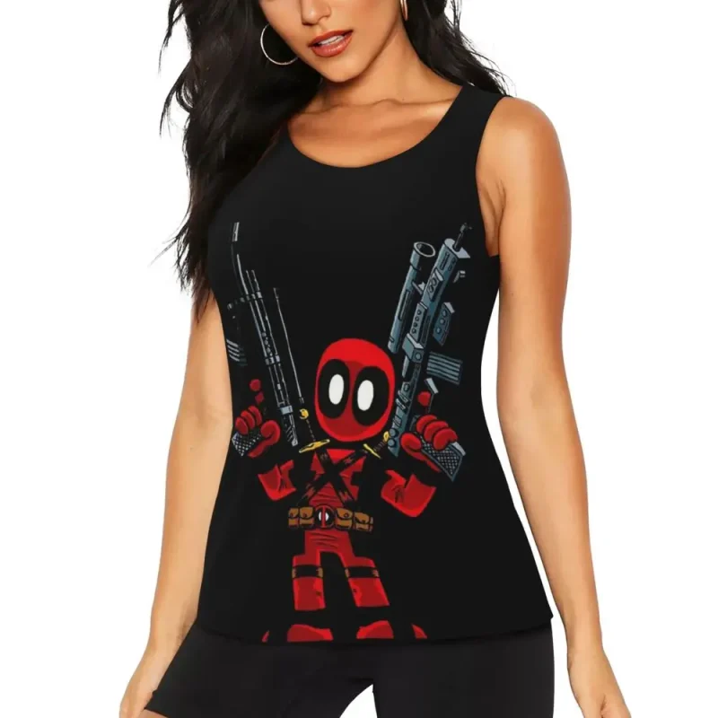 Deadpool & Wolverine Tank Top - Face Off Style - Image 3