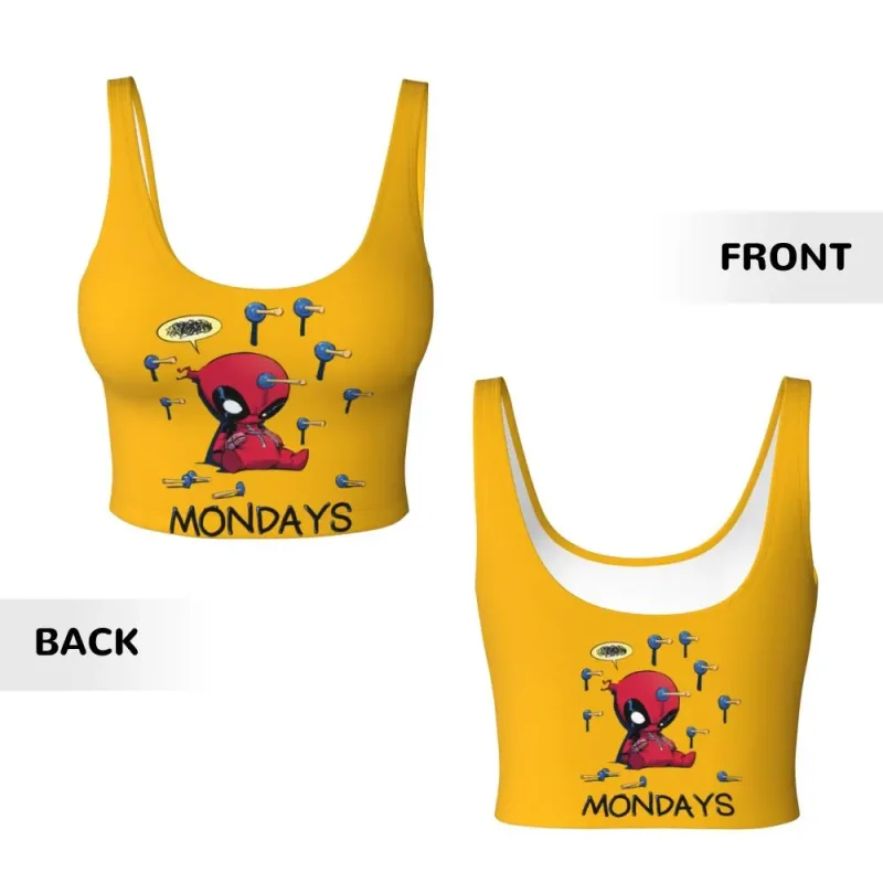 Deadpool "Mondays" Tank Top - Image 4