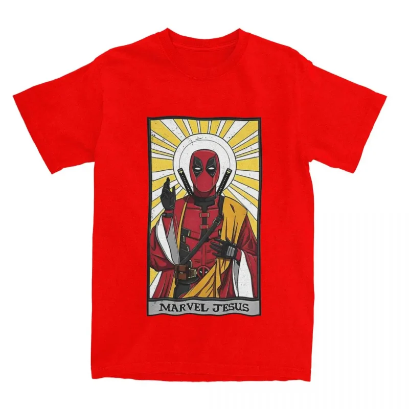Marvel Jesus Deadpool T-shirt - Image 12