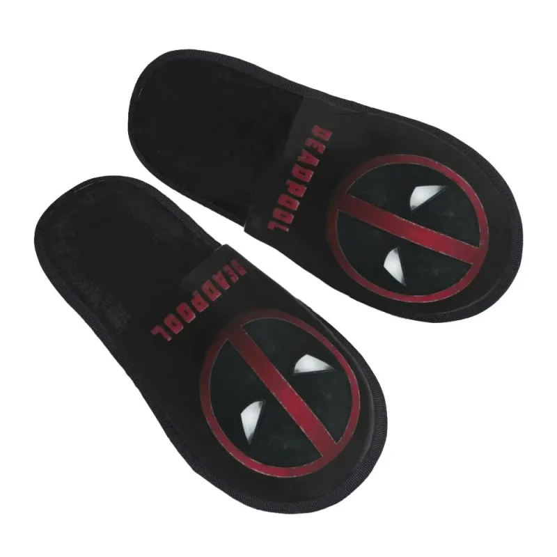 Deadpool Logo Slippers: Iconic Comfort - Image 3
