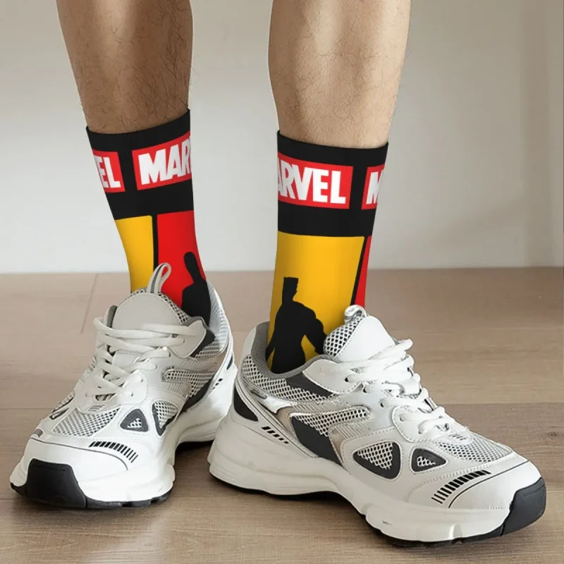 Marvel Silhouettes Deadpool & Wolverine Socks - Image 3