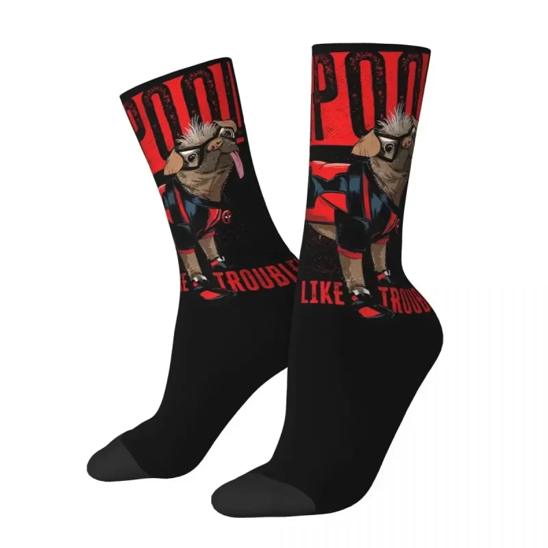 Dogpool Smells Trouble Socks - Image 4