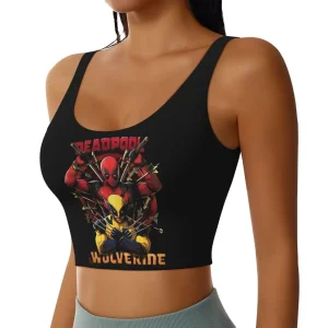 Deadpool & Wolverine Intense Crop Top - Unstoppable Duo