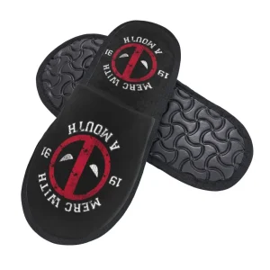 Deadpool Slippers: Witty Comfort