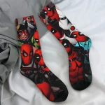 Deadpool Multiverse Socks - Many Mercs Footwear