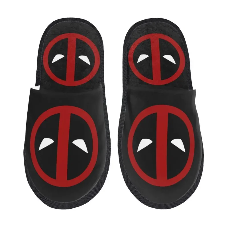 Deadpool Logo Slippers: Double the Icon Comfort - Image 6