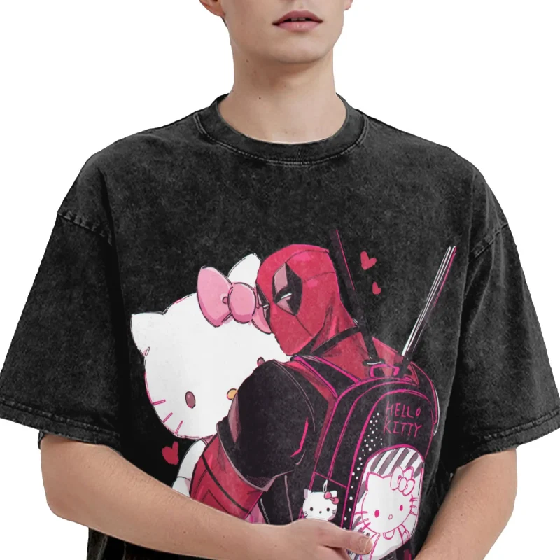 Deadpool x Hello Kitty T-Shirt - Image 4