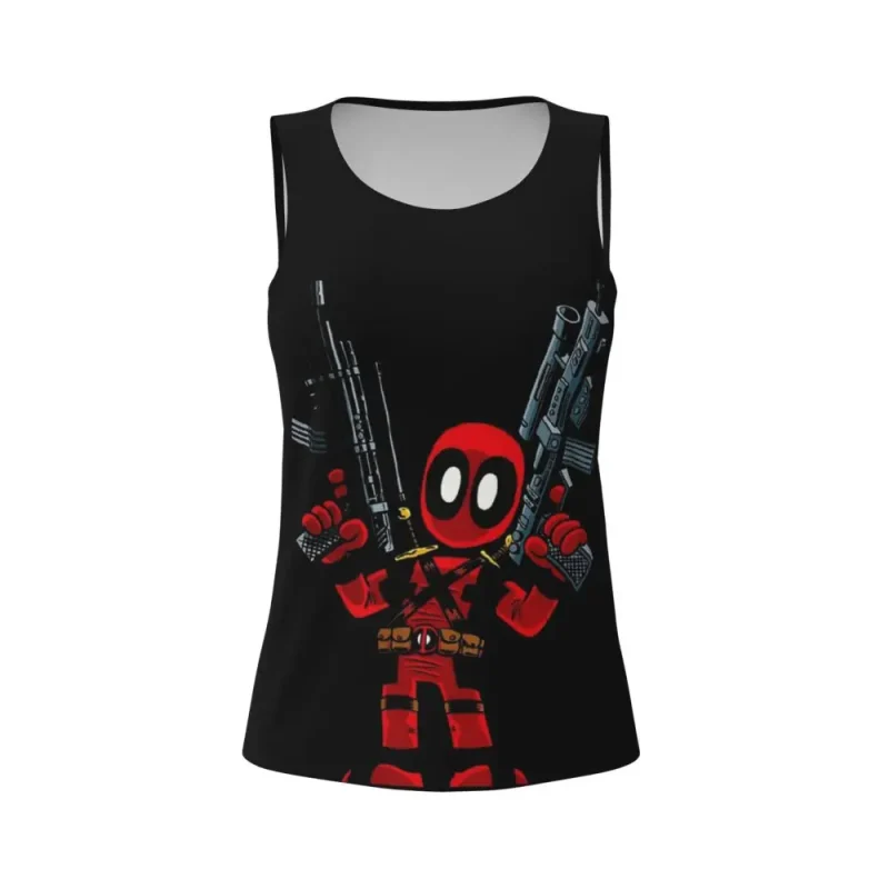 Deadpool & Wolverine Tank Top - Face Off Style - Image 5