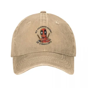 Deadpool "My Common Sense is Tingling" Baseball Cap