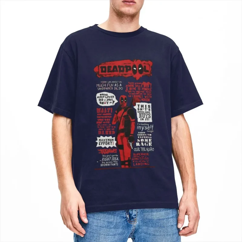 Deadpool Iconic Quotes T-shirt - Image 11