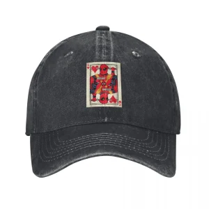Casquette Deadpool – Roi de Cœur
