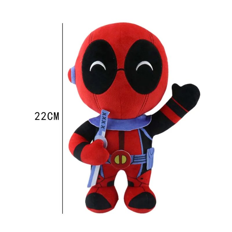 "Waving" Deadpool Chibi Plush Toy - Image 3