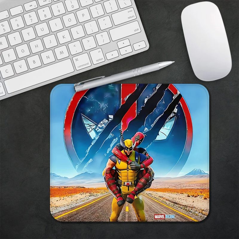 Wolverine Rage Deadpool Wit Gaming Mat – Durable Anti-Slip Rubber