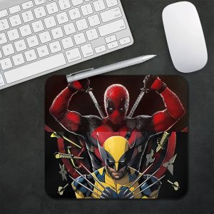 Deadpool vs Wolverine Showdown Mat