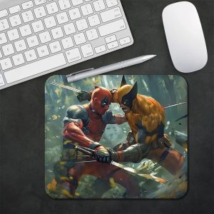Wolverine Berserker Deadpool Humour Gaming Mat