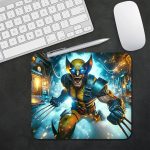 Wolverine Anti-Slip Desk Mat – Premium Comic Art Gaming Surface