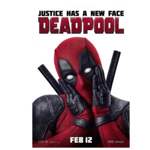 Deadpool Poster – Comic-Book Explosion Art