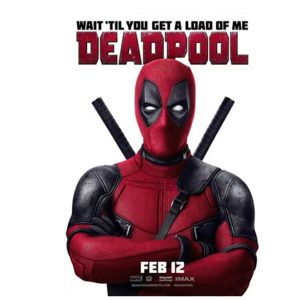 Deadpool Frameless Wall Art – Sleek Pop Culture Style