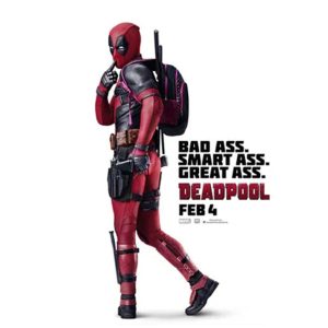 Deadpool Poster for Renters – Damage-Free Mounting