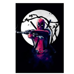 Deadpool Kids’ Room Poster – Playful Heroic Imagery