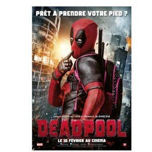 Deadpool Poster – Edgy Artistic Flair