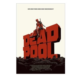 Deadpool Premium Print – Humidity-Resistant Durability