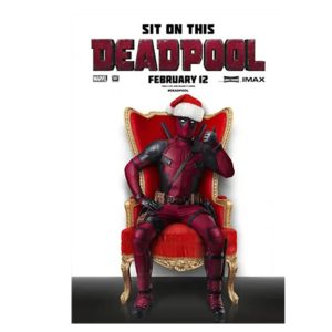 Deadpool Poster for Cafés – Pop Culture Venue Décor