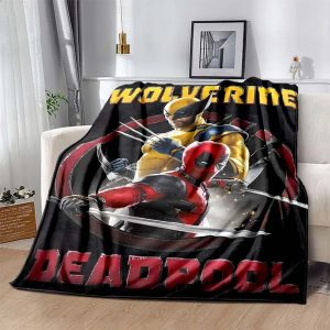 Deadpool & Wolverine Microfiber Throw