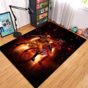 Wolverine Berserker Deadpool Chaos Rug