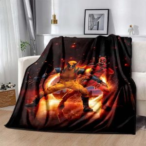 Deadpool Chaos Throw – Anti-Pilling Tech