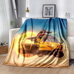 Wolverine Rage Deadpool Wit Blanket – Velvety Hypoallergenic Fabric