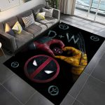 Deadpool HD Graphic Rug – Vibrant Home Style Upgrade