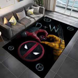 Deadpool HD Graphic Rug – Vibrant Home Style Upgrade