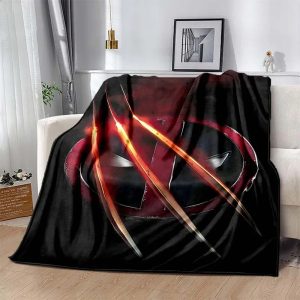 Deadpool & Wolverine Waterproof Throw – Durable Outdoor Essential