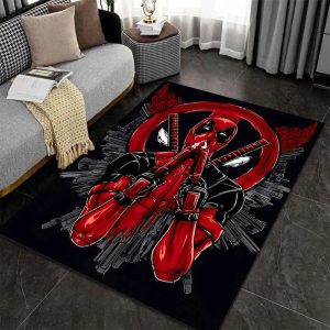 Deadpool Floor Artistry – Premium Polyester Home Styling