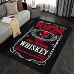 Deadpool Statement Rug – Polyester Durability Bold Graphics