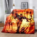 Deadpool vs Wolverine Sofa Throw – Spill-Proof Furniture Protector