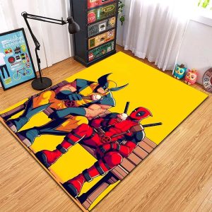 Deadpool & Wolverine Rug – Lounge Flooring Masterpiece