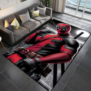 Deadpool Comic-Inspired Rug