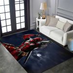 Deadpool Comic Rug – Ultra-HD printing
