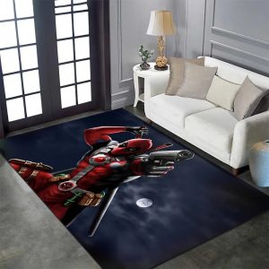 Deadpool Comic Rug – Ultra-HD printing