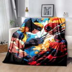 Wolverine Claws Deadpool Chaos Throw – Hypoallergenic Comfort