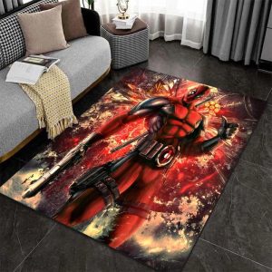 Deadpool Rug for Bedrooms – Soft Plush Play Zone Essential