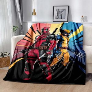 Deadpool & Wolverine Bedding Essential – Plush Warmth All Seasons