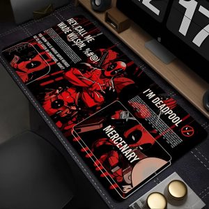 Deadpool Logo Gaming Mouse Pad – Official UK
