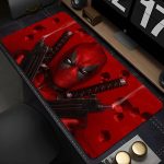 RGB Deadpool Gaming Mouse Mat – Comic Keyboard