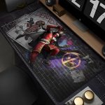 Anti-Slip Deadpool Mouse Mat – Pro Gamer Edition